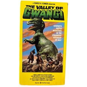 Vintage The Valley of Gwangi VHS 1969 Warner Bros Film 1991 movie release Dino